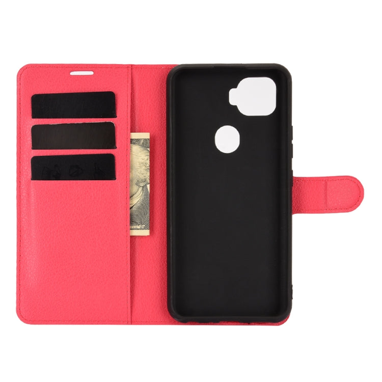 For ZTE A1 ZTG01 (Japanese version) Litchi Texture Horizontal Flip Protective Case with Holder & Card Slots & Wallet