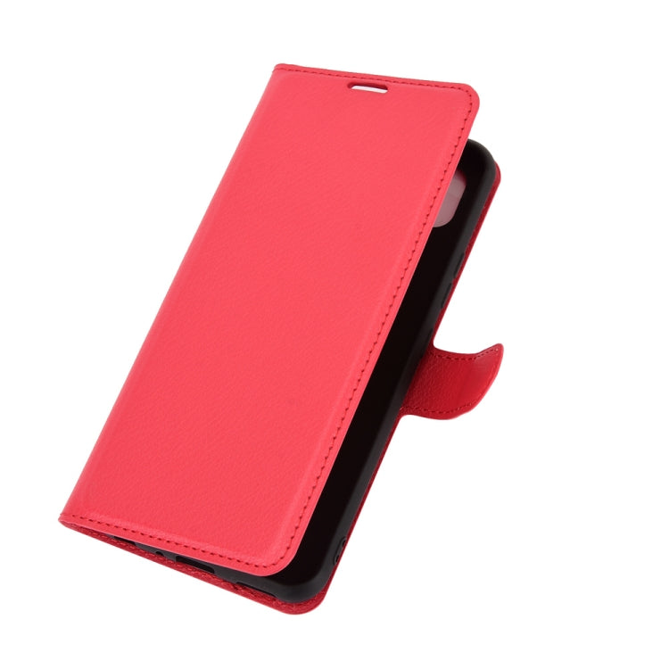For ZTE A1 ZTG01 (Japanese version) Litchi Texture Horizontal Flip Protective Case with Holder & Card Slots & Wallet