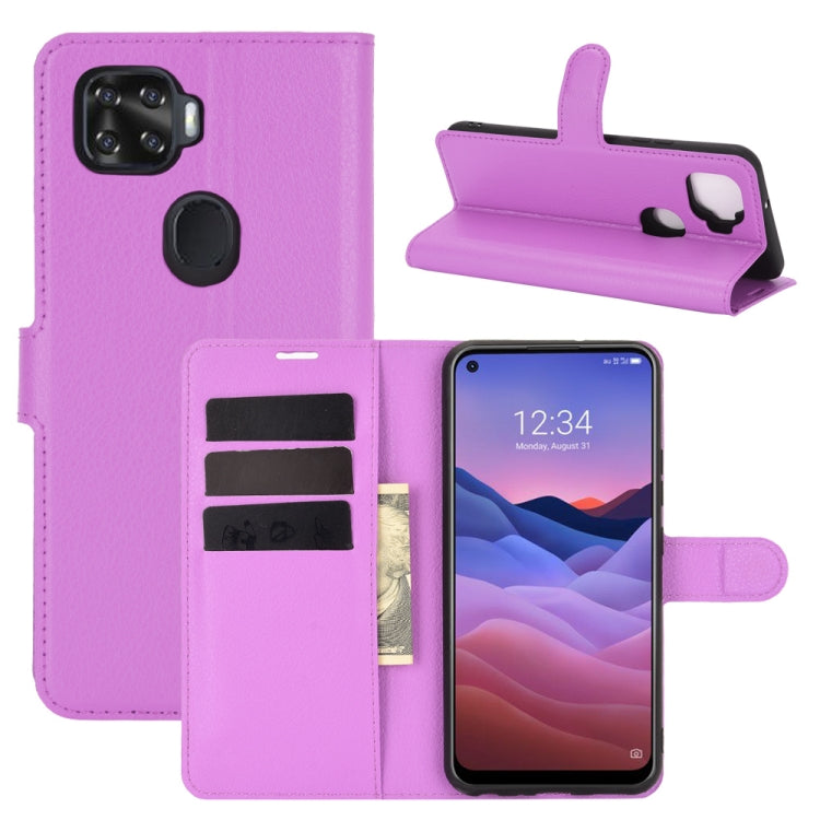 For ZTE A1 ZTG01 (Japanese version) Litchi Texture Horizontal Flip Protective Case with Holder & Card Slots & Wallet