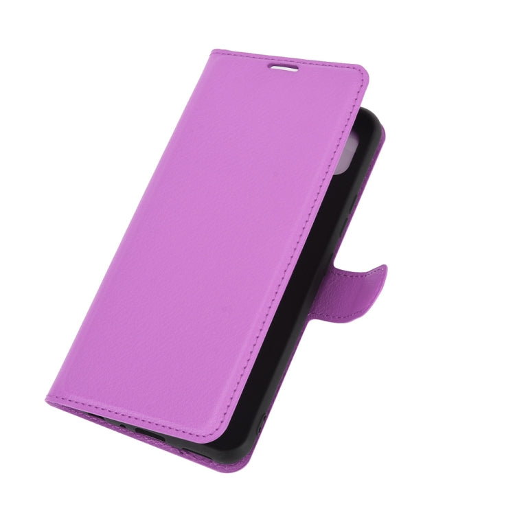 For ZTE A1 ZTG01 (Japanese version) Litchi Texture Horizontal Flip Protective Case with Holder & Card Slots & Wallet