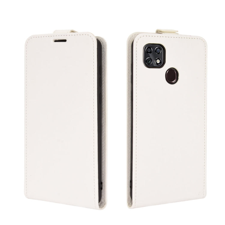For ZTE Blade 10 Smart/ Blade 20 R64 Texture Single Vertical Flip Leather Protective Case with Card Slots & Photo Frame