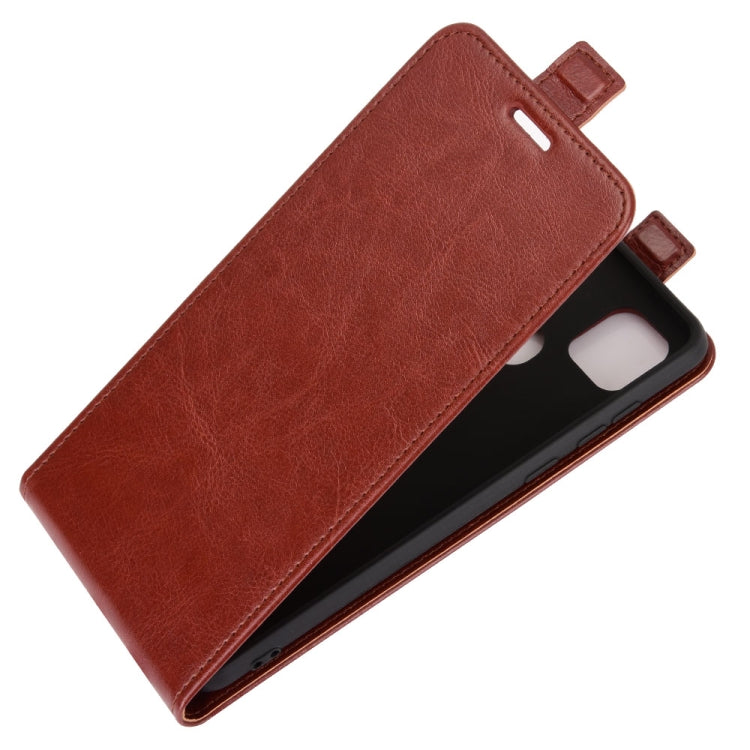 For ZTE Blade 10 Smart/ Blade 20 R64 Texture Single Vertical Flip Leather Protective Case with Card Slots & Photo Frame