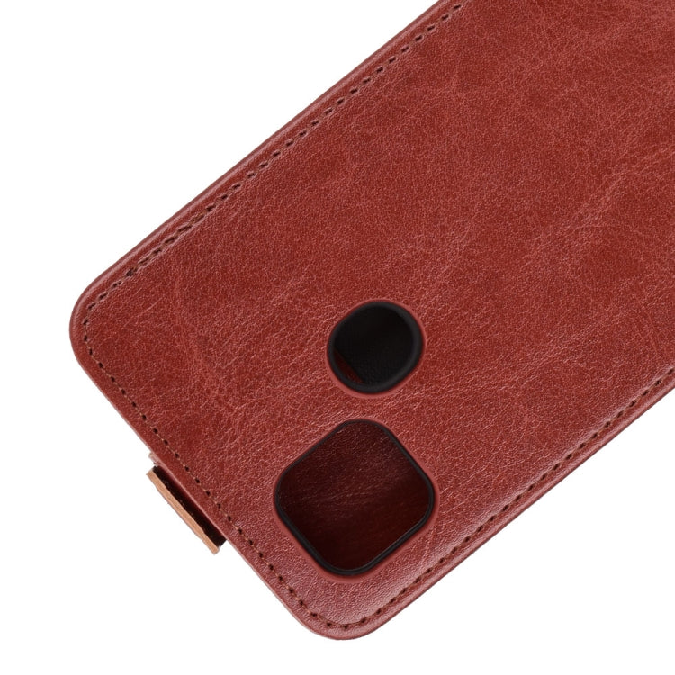 For ZTE Blade 10 Smart/ Blade 20 R64 Texture Single Vertical Flip Leather Protective Case with Card Slots & Photo Frame