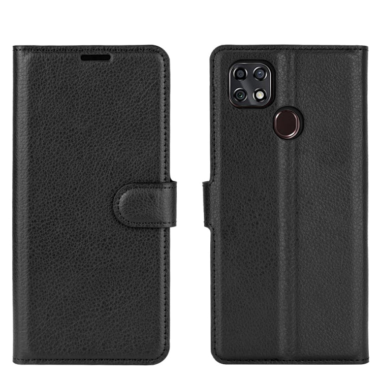 For ZTE Blade 10 Smart/Blade 20 Litchi Texture Horizontal Flip Protective Case with Holder & Card Slots & Wallet