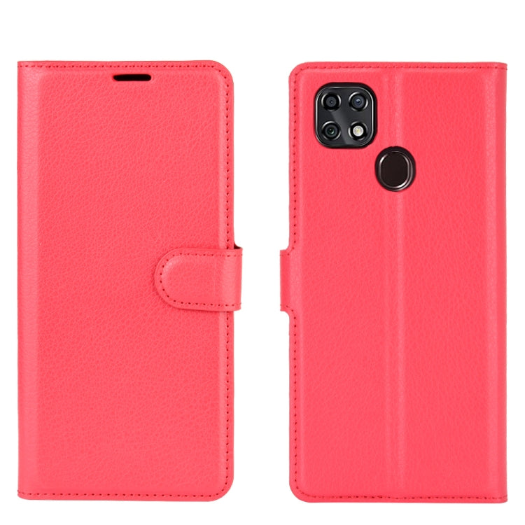 For ZTE Blade 10 Smart/Blade 20 Litchi Texture Horizontal Flip Protective Case with Holder & Card Slots & Wallet