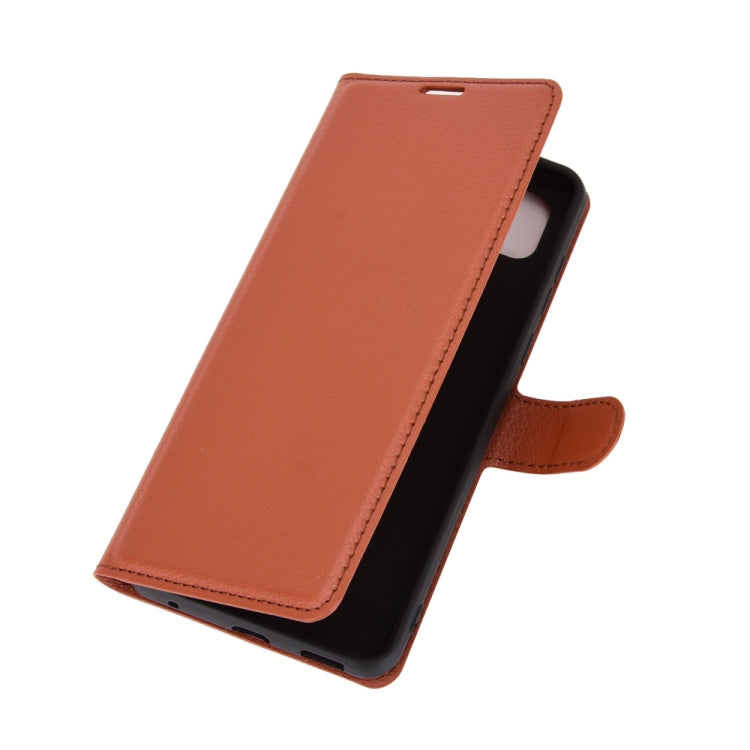 For ZTE Blade 10 Smart/Blade 20 Litchi Texture Horizontal Flip Protective Case with Holder & Card Slots & Wallet