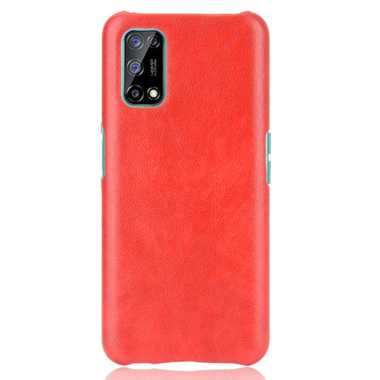 For OPPO Realme V5 5G Shockproof Litchi Texture PC + PU Case