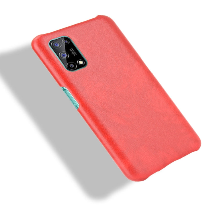 For OPPO Realme V5 5G Shockproof Litchi Texture PC + PU Case