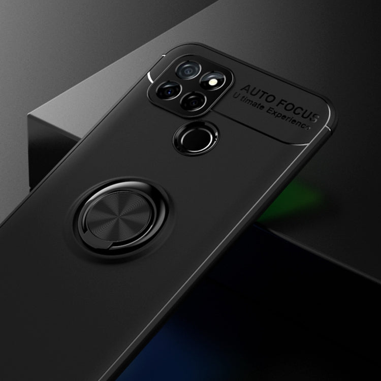 For OPPO Realme V3 Metal Ring Holder 360 Degree Rotating TPU Case