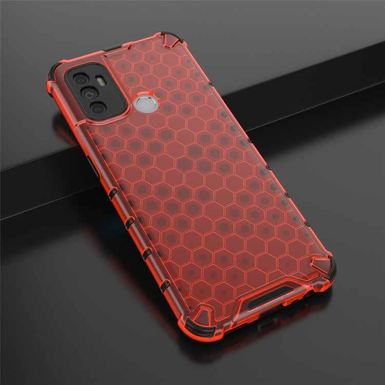 For OPPO A53 2020 Shockproof Honeycomb PC + TPU Case