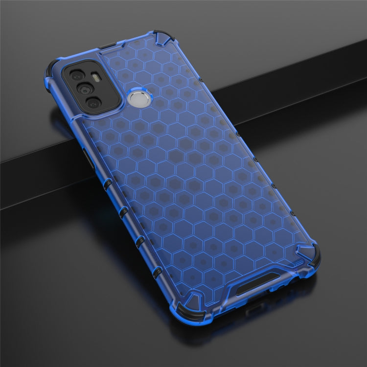 For OPPO A53 2020 Shockproof Honeycomb PC + TPU Case