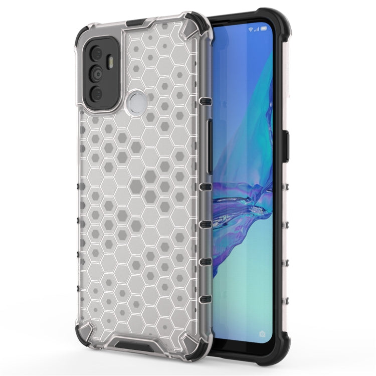 For OPPO A53 2020 Shockproof Honeycomb PC + TPU Case