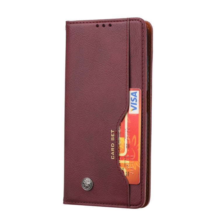 For Xiaomi POCO X3 NFC Knead Skin Texture Horizontal Flip Leather Case with Photo Frame & Holder & Card Slots & Wallet