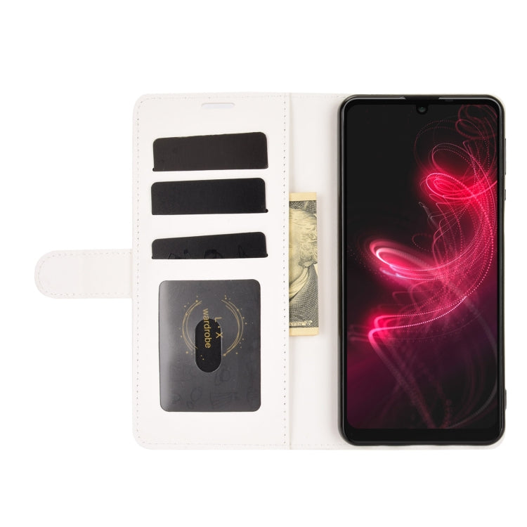 For AQUOS Sharp EP3 R64 Texture Single Horizontal Flip Protective Case with Holder & Card Slots & Wallet& Photo Frame