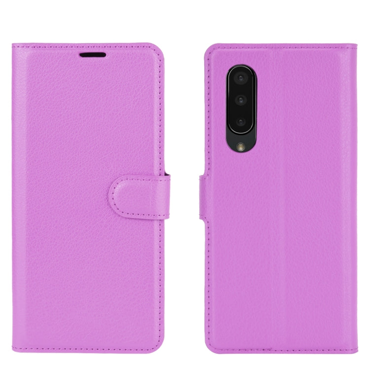 For AQUOS Sharp EP3 Litchi Texture Horizontal Flip Protective Case with Holder & Card Slots & Wallet
