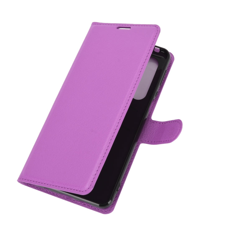 For AQUOS Sharp EP3 Litchi Texture Horizontal Flip Protective Case with Holder & Card Slots & Wallet