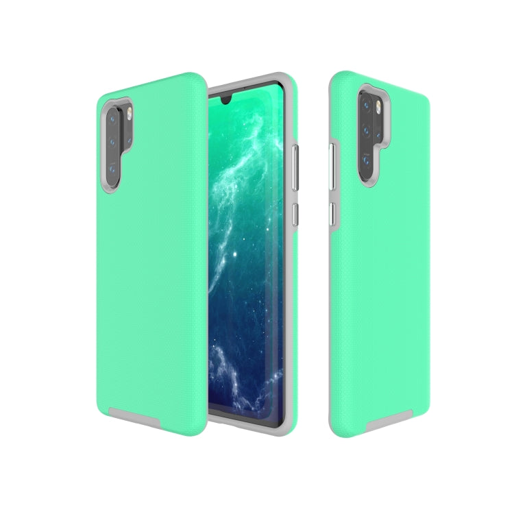 Anti-slip Armor Texture TPU + PC Case for Huawei P30 Pro