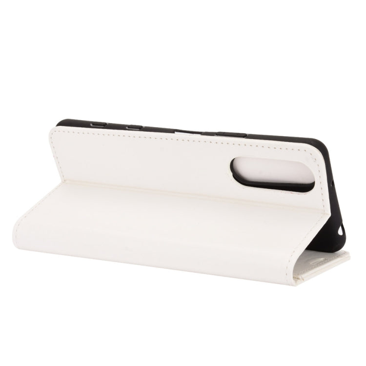 For Sony Xperia 5 II R64 Texture Single Horizontal Flip Protective Case with Holder & Card Slots & Wallet& Photo Frame