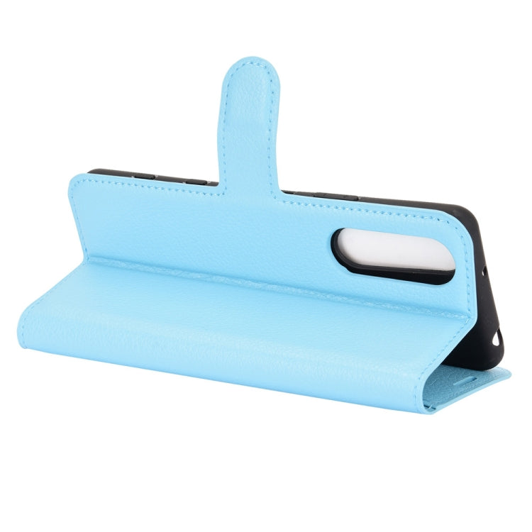 For Sony Xperia 5 II Litchi Texture Horizontal Flip Protective Case with Holder & Card Slots & Wallet