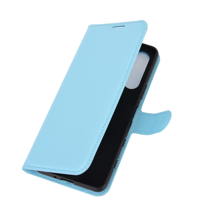 For Sony Xperia 5 II Litchi Texture Horizontal Flip Protective Case with Holder & Card Slots & Wallet