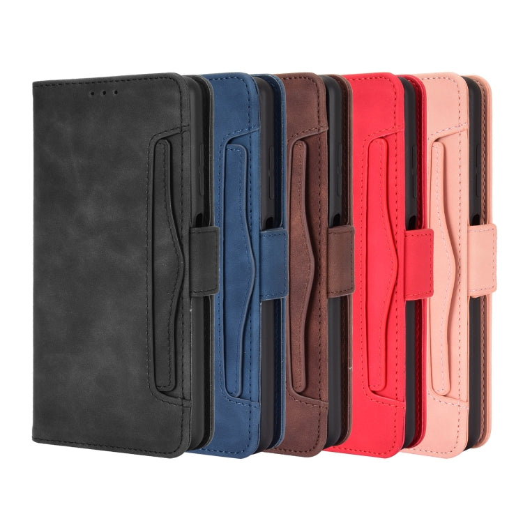 For Xiaomi Poco X3 Pro / Poco X3 / Poco X3 NFC Wallet Style Skin Feel Calf Pattern Leather Case with Separate Card Slot