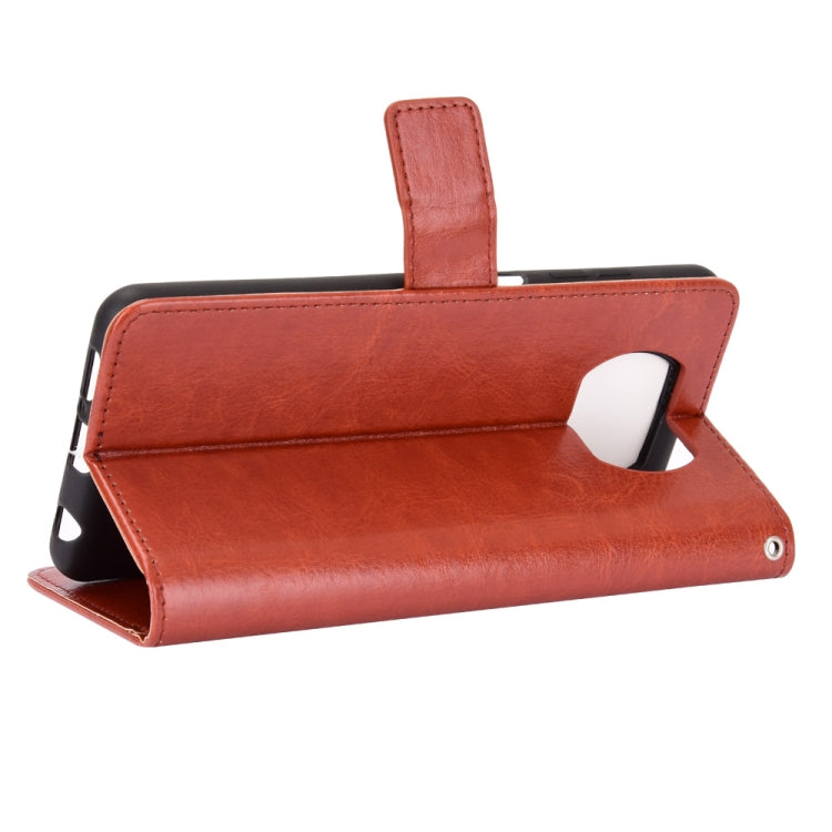 For Xiaomi Poco X3 Pro / Poco X3 / Poco X3 NFC Retro Crazy Horse Texture Horizontal Flip Leather Case with Holder & Card Slots & Photo Frame