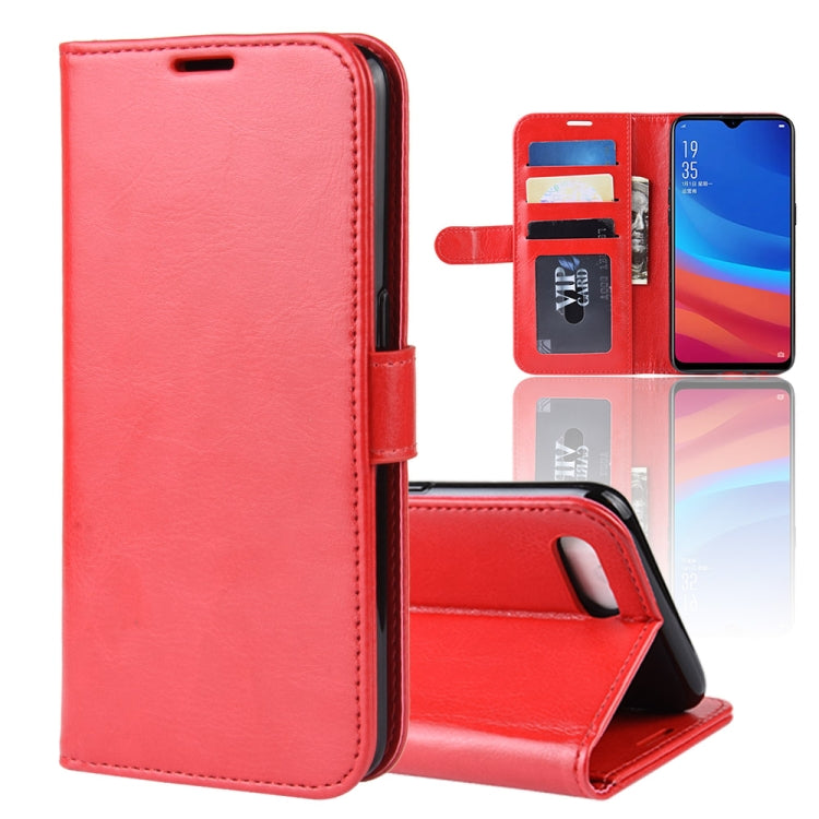 Crazy Horse Horizontal Flip PU Leather Case for OPPO AX5S / A5S, with Wallet Holder & Card Slots & Photo Frame