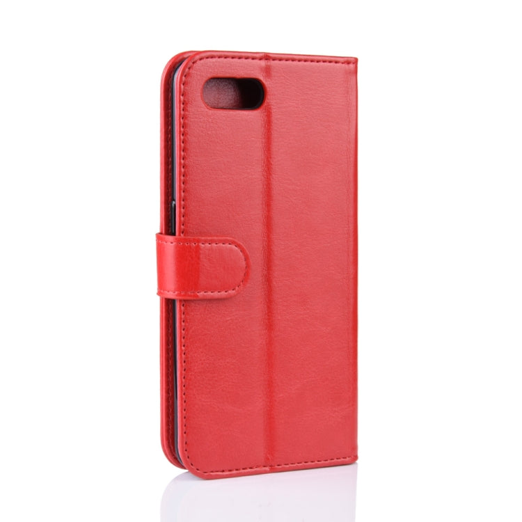 Crazy Horse Horizontal Flip PU Leather Case for OPPO AX5S / A5S, with Wallet Holder & Card Slots & Photo Frame