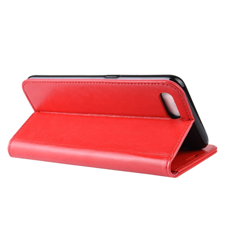 Crazy Horse Horizontal Flip PU Leather Case for OPPO AX5S / A5S, with Wallet Holder & Card Slots & Photo Frame