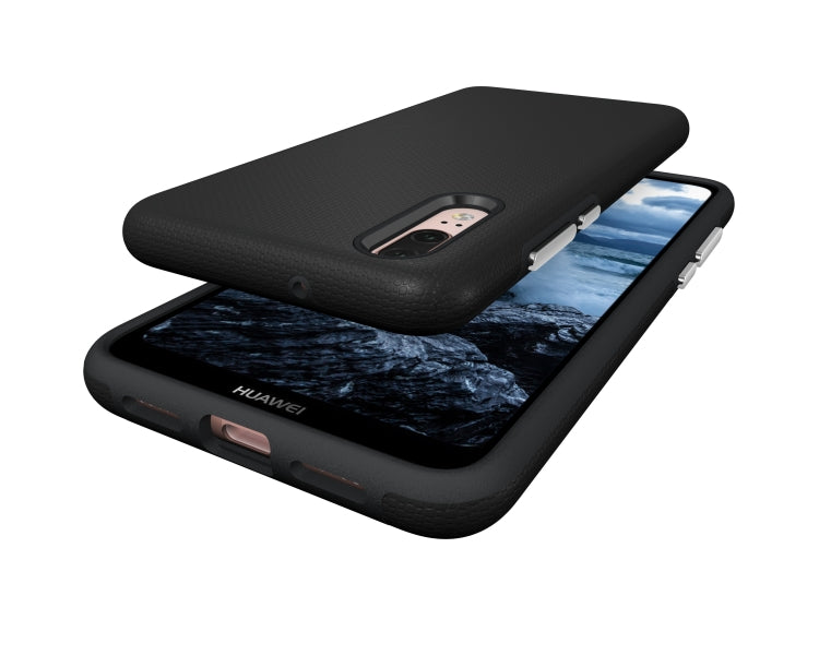 Anti-slip Armor Texture TPU + PC Case for Huawei P20