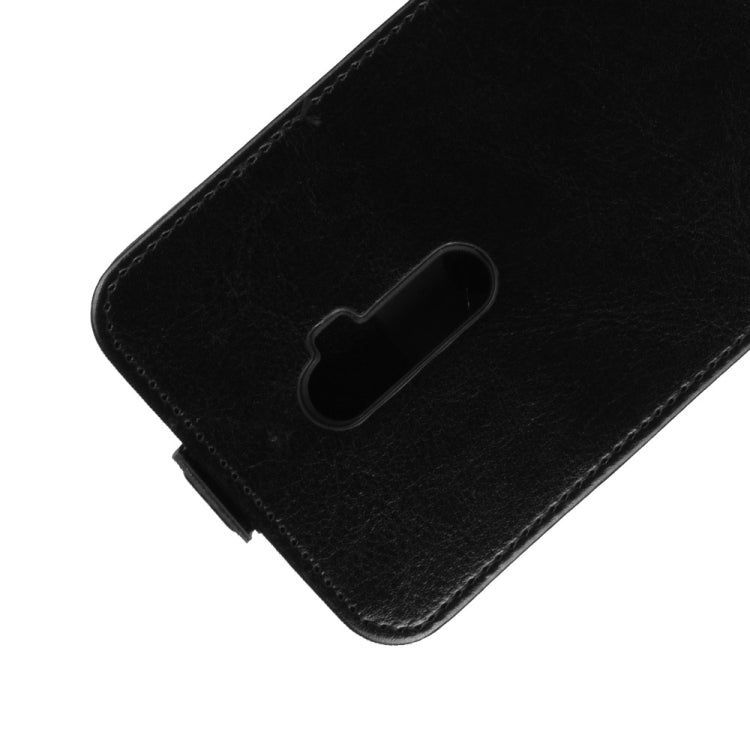 Crazy Horse Vertical Flip Leather Protective Case for OPPO Reon 10X Zoom