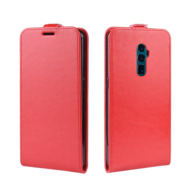 Crazy Horse Vertical Flip Leather Protective Case for OPPO Reon 10X Zoom