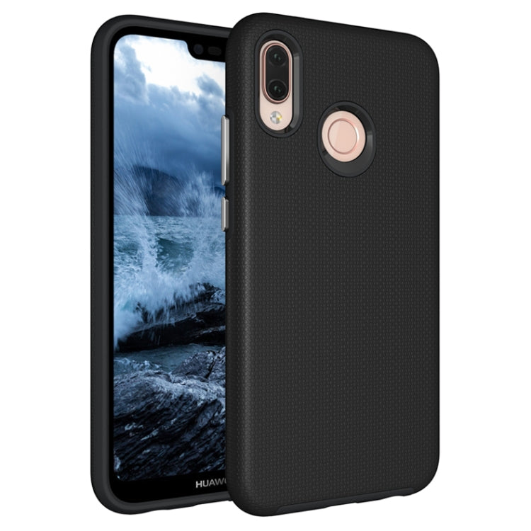 Anti-slip Armor Texture TPU + PC Case for Huawei P20 Lite / Nova 3E