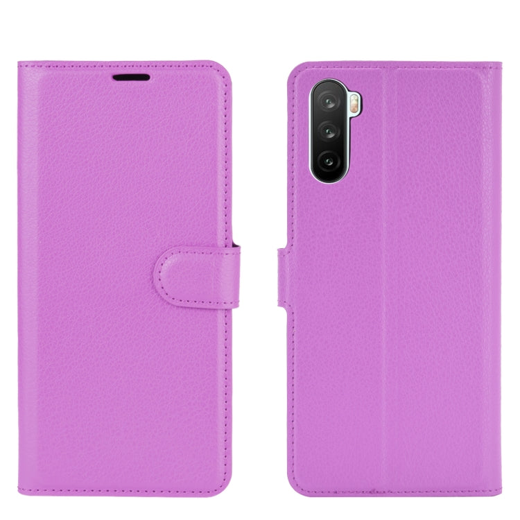 For Huawei Mate 40 lite/Mai Mang 9 Litchi Texture Horizontal Flip Protective Case with Holder & Card Slots & Wallet