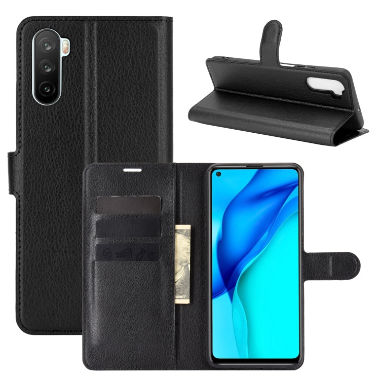 For Huawei Mate 40 lite/Maimang 9 Litchi Texture Horizontal Flip Protective Case with Holder & Card Slots & Wallet