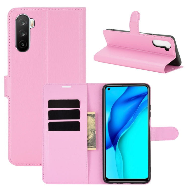 For Huawei Mate 40 lite/Maimang 9 Litchi Texture Horizontal Flip Protective Case with Holder & Card Slots & Wallet