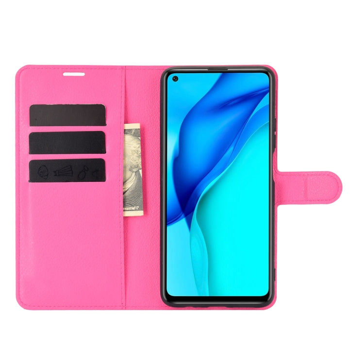 For Huawei Mate 40 lite/Maimang 9 Litchi Texture Horizontal Flip Protective Case with Holder & Card Slots & Wallet