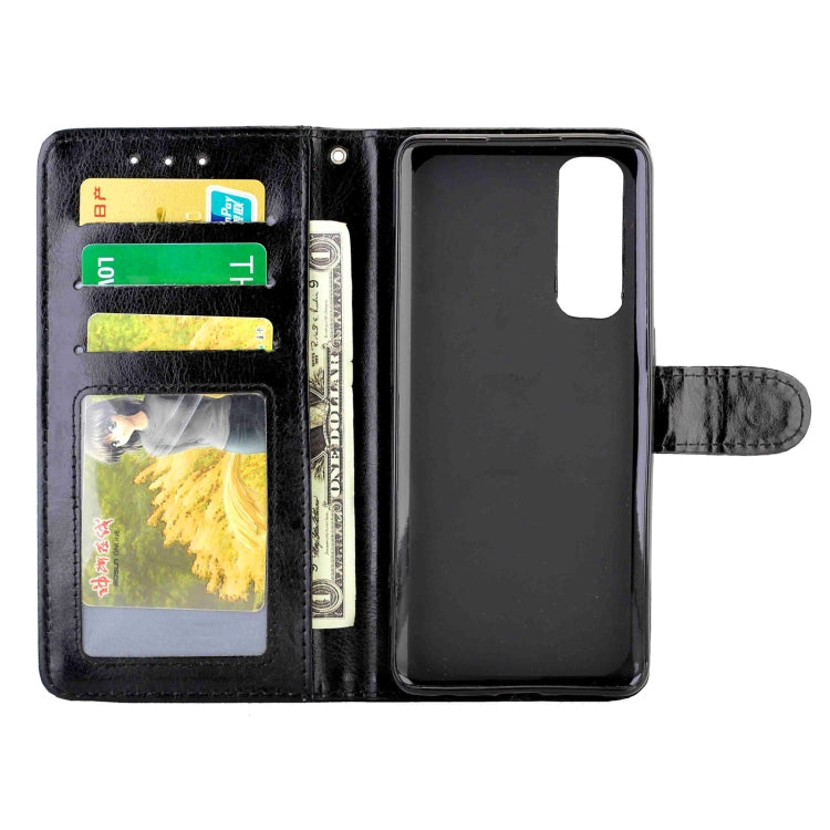 For OPPO Reno4 Pro(4G) Crazy Horse Texture Leather Horizontal Flip Protective Case with Holder & Card Slots & Wallet & Photo Frame