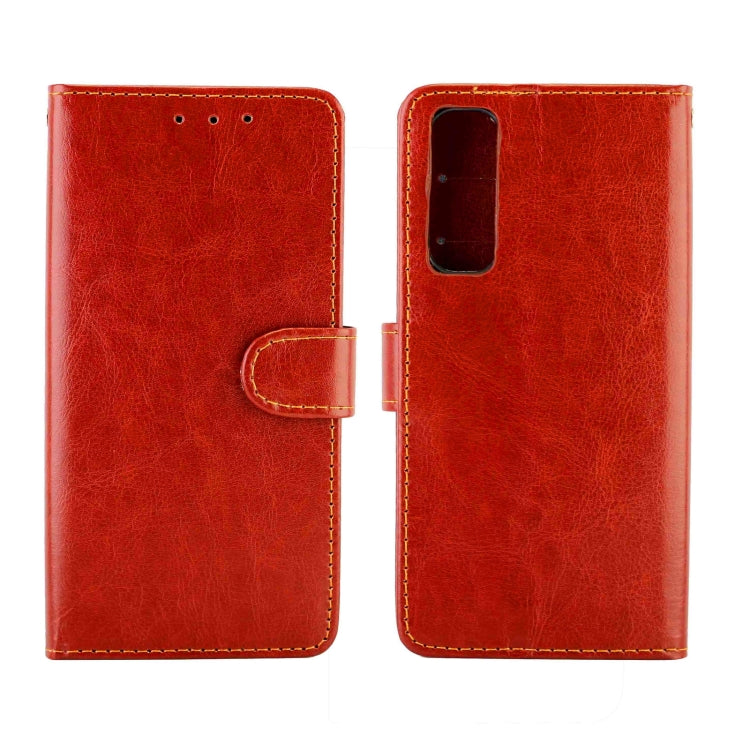 For OPPO Reno4 Pro(4G) Crazy Horse Texture Leather Horizontal Flip Protective Case with Holder & Card Slots & Wallet & Photo Frame