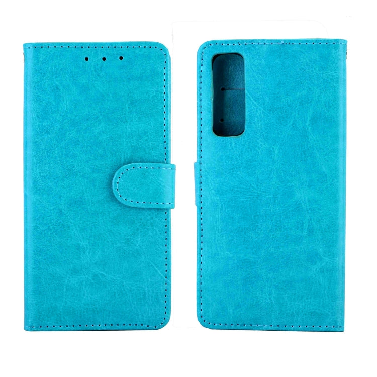 For OPPO Reno4 Pro(4G) Crazy Horse Texture Leather Horizontal Flip Protective Case with Holder & Card Slots & Wallet & Photo Frame