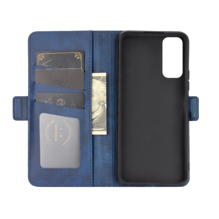 For VIVO Y20 Dual-side Magnetic Buckle Horizontal Flip Leather Case with Holder & Card Slots & Wallet