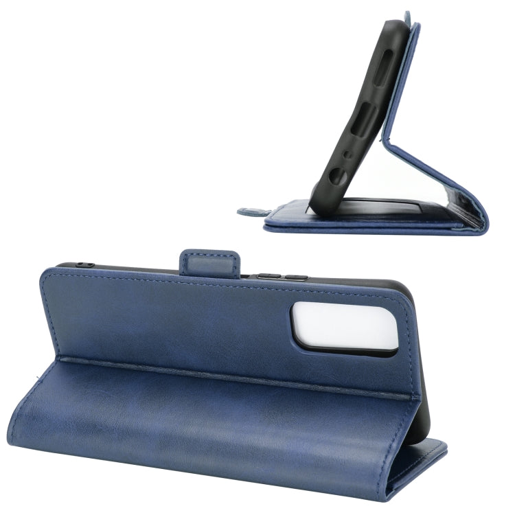 For VIVO Y20 Dual-side Magnetic Buckle Horizontal Flip Leather Case with Holder & Card Slots & Wallet