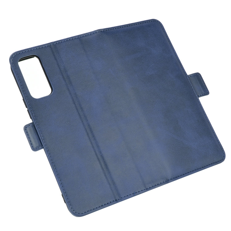 For VIVO Y20 Dual-side Magnetic Buckle Horizontal Flip Leather Case with Holder & Card Slots & Wallet