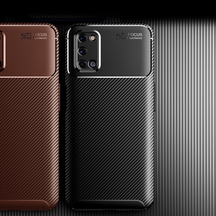 For  OPPO Realme X7  Carbon Fiber Texture Shockproof TPU Case