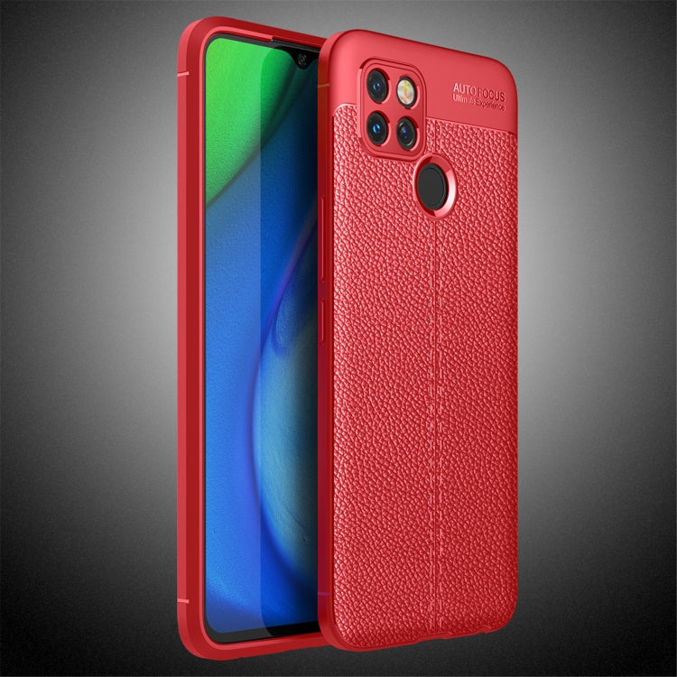 For OPPO Realme V3 Litchi Texture TPU Shockproof Case