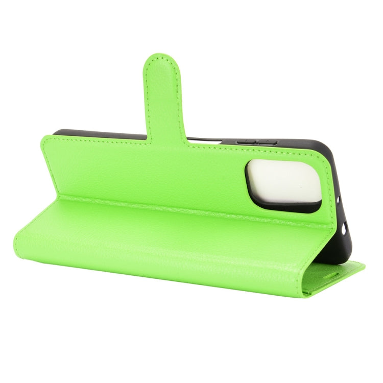 For Motorola Moto G9 Plus Litchi Texture Horizontal Flip Protective Case with Holder & Card Slots & Wallet