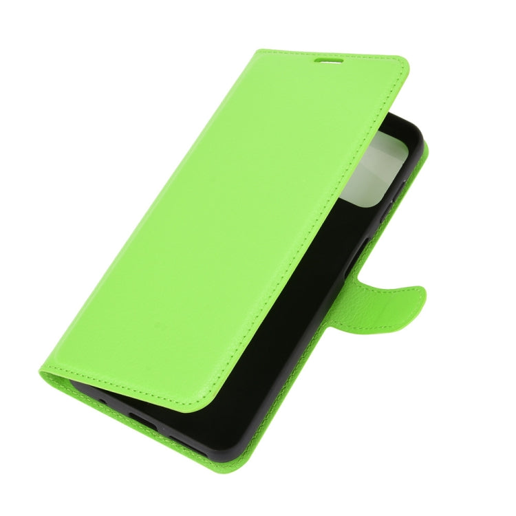 For Motorola Moto G9 Plus Litchi Texture Horizontal Flip Protective Case with Holder & Card Slots & Wallet