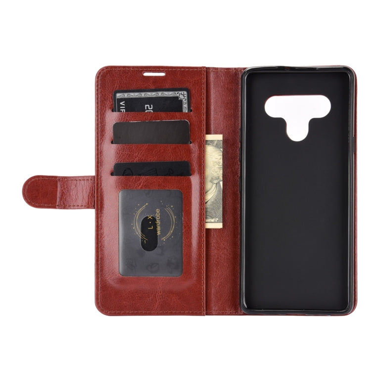 For LG Stylo 6 R64 Texture Single Horizontal Flip Protective Case with Holder & Card Slots & Wallet& Photo Frame