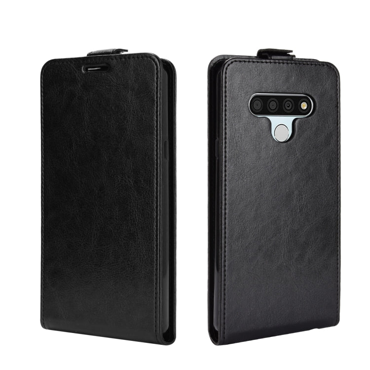 For LG Stylo 6 R64 Texture Single Vertical Flip Leather Protective Case with Card Slots & Photo Frame