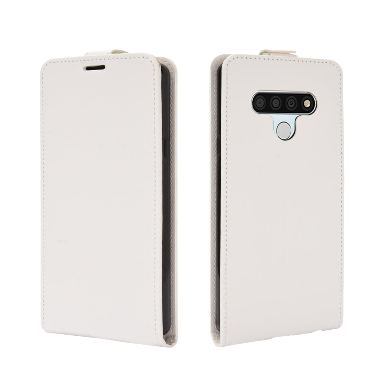 For LG Stylo 6 R64 Texture Single Vertical Flip Leather Protective Case with Card Slots & Photo Frame